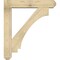 Ekena Millwork Imperial Craftsman Rough Sawn Bracket w/ Offset Brace, Douglas Fir, 8"W x 42"D x 48"H BKT0806X42X48IMP04RDF - alternate 3